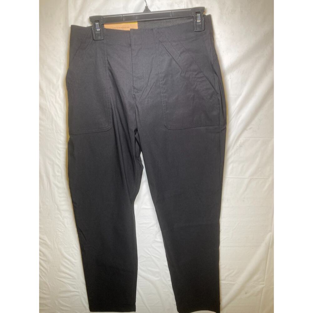 Eddie Bauer Women's Horizon Straight Ankle Pants, Black, Size: 6
